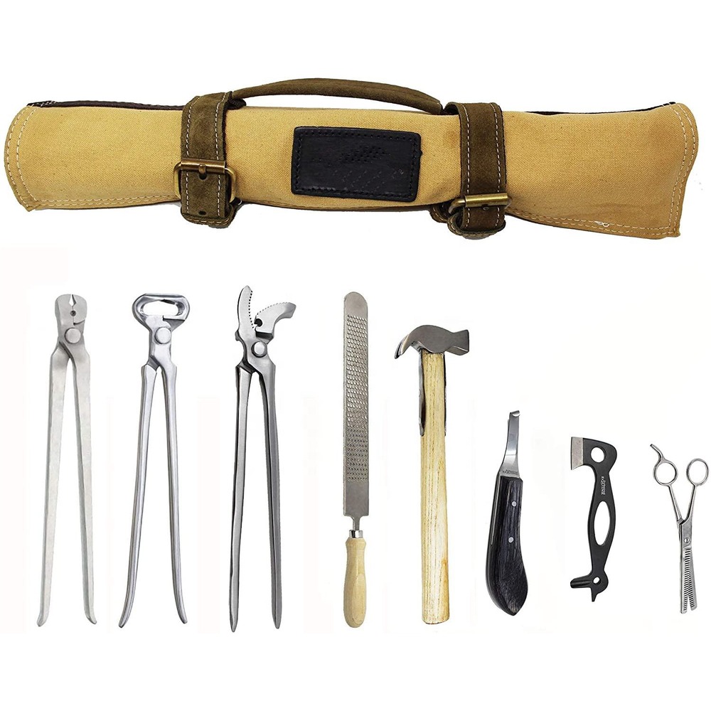 Grooming Kit Horse - Professional Horseshoe Farrier Tool Set, High-Quality