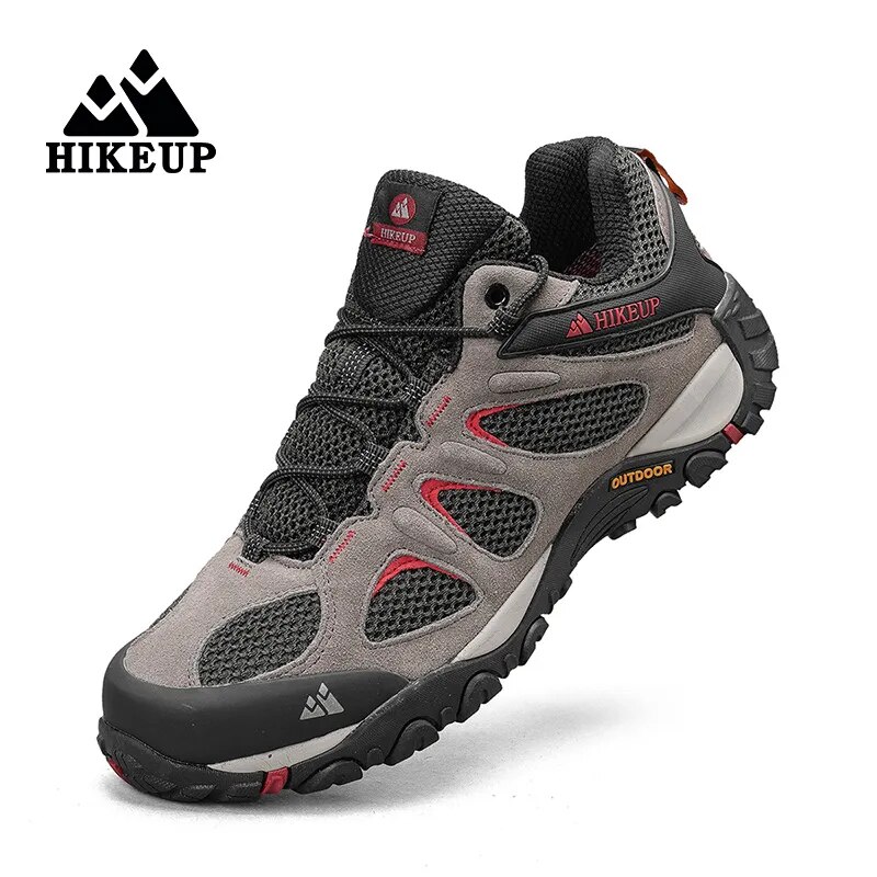 Climbing Shoe Beginner - HIKEUP Men Shoes Breathable Splashproof Outdoor