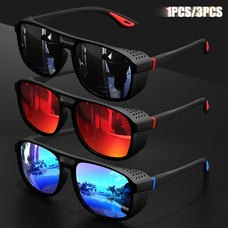 Outdoor Sport Glasses - 1PC/3PC Sport Polarized Sunglasses Windproof Design