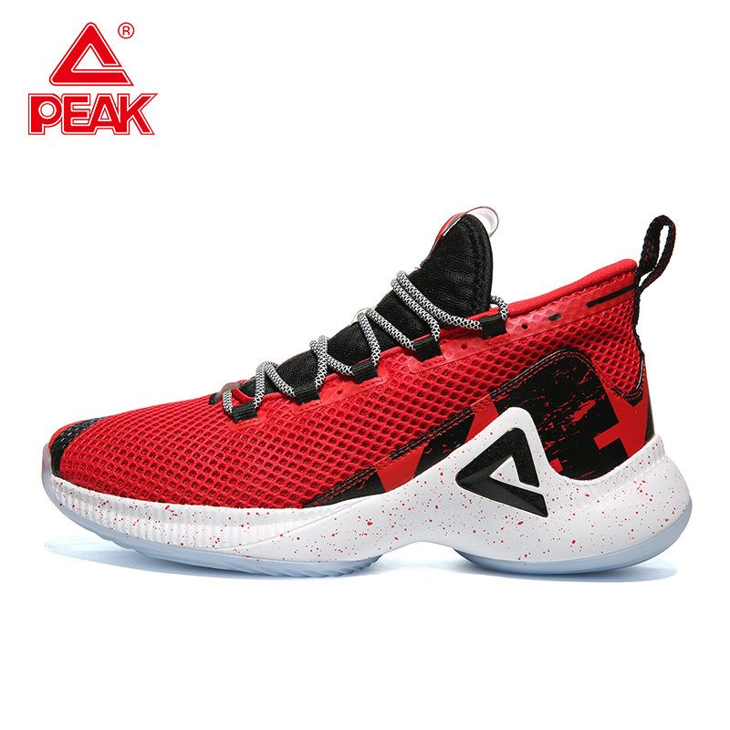 Outdoor Sport Flooring - PEAK Men Basketball Sneakers P-MOTIVE Breathable