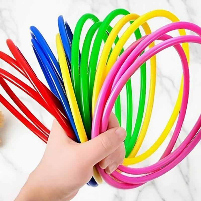 Outdoor Sport Activities For Kids - Durable Plastic Jump Rings for Outdoor