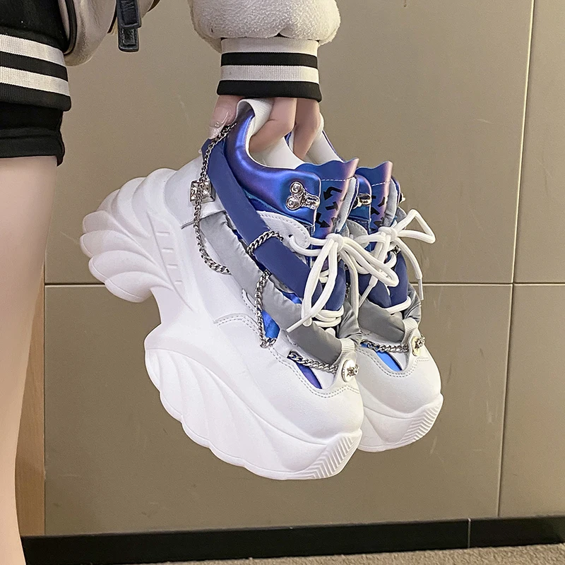 Outdoor Sports Shoes - Lovely Kawaii Women sneakers wedge casual