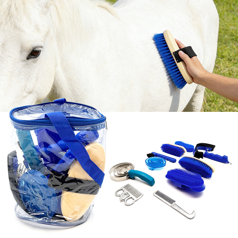 Grooming Kit Horse - Stable Cleaning Set, Full Set Of