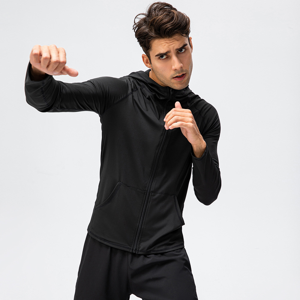 Men Brand Hoodies Gym Sport Ru - Outdoor Sport Brand Jacket ulasan dan harga