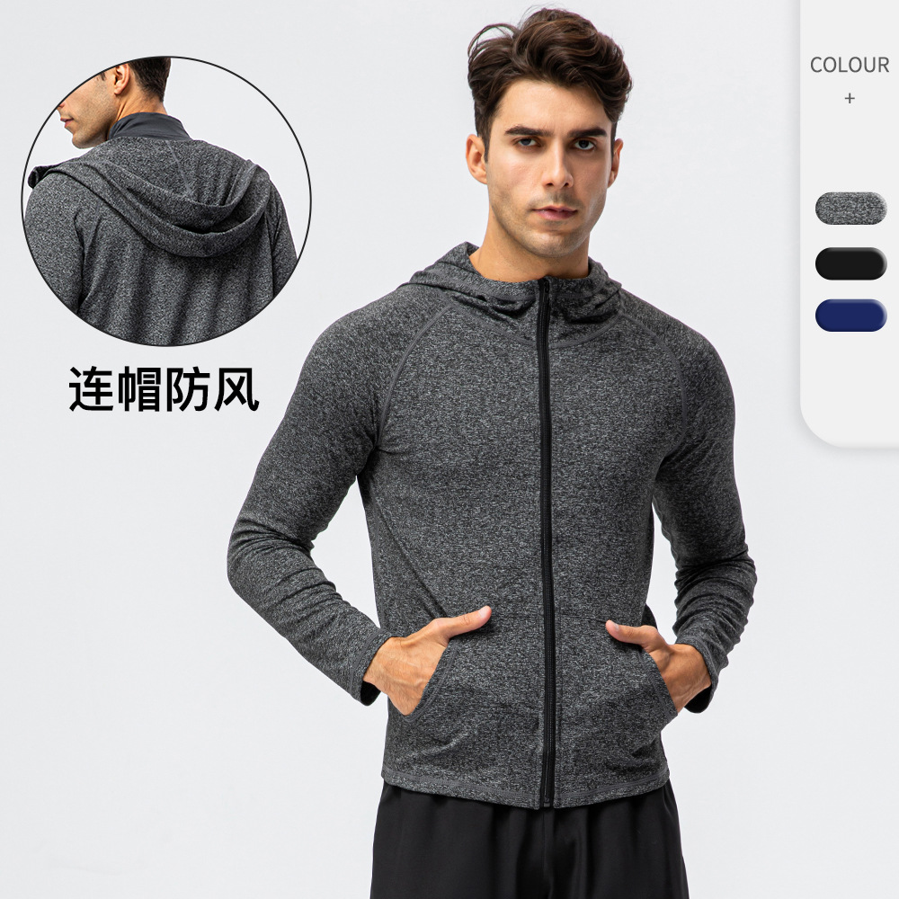 Men Brand Hoodies Gym Sport Ru - Outdoor Sport Brand Jacket ulasan dan harga