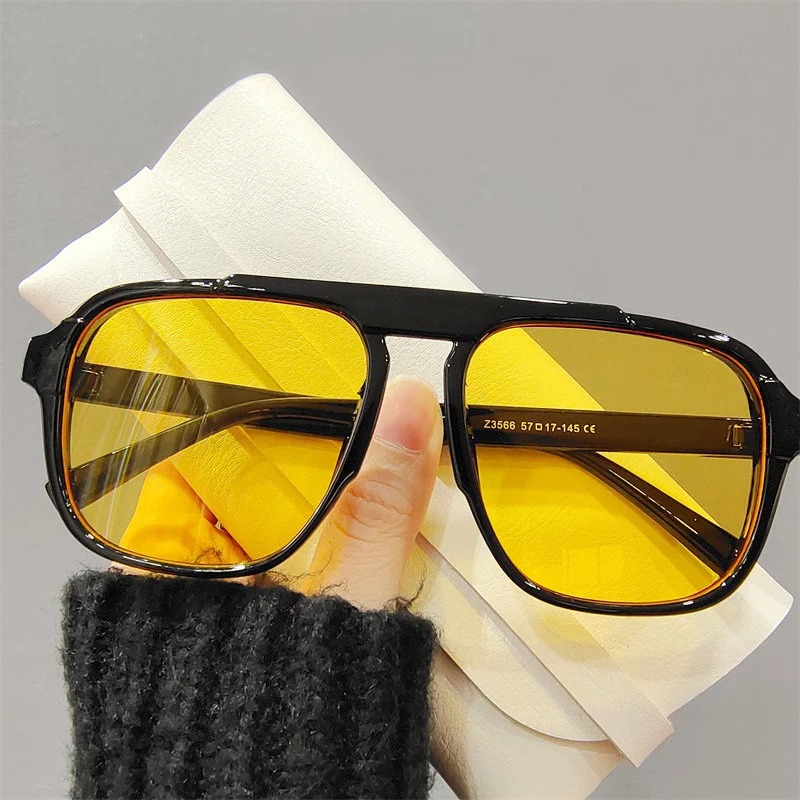 New Oversized Frame Sunglasses - Outdoor Sport Glasses ulasan dan harga