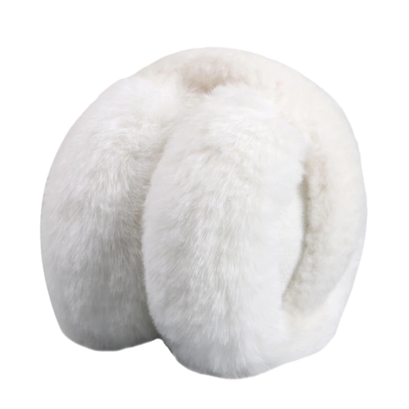 Furry Plush Ear Muffs for Cold - Outdoor Sport Activities For Kids ulasan dan harga