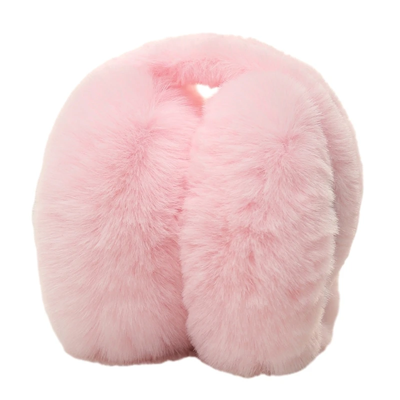 Furry Plush Ear Muffs for Cold - Outdoor Sport Activities For Kids ulasan dan harga