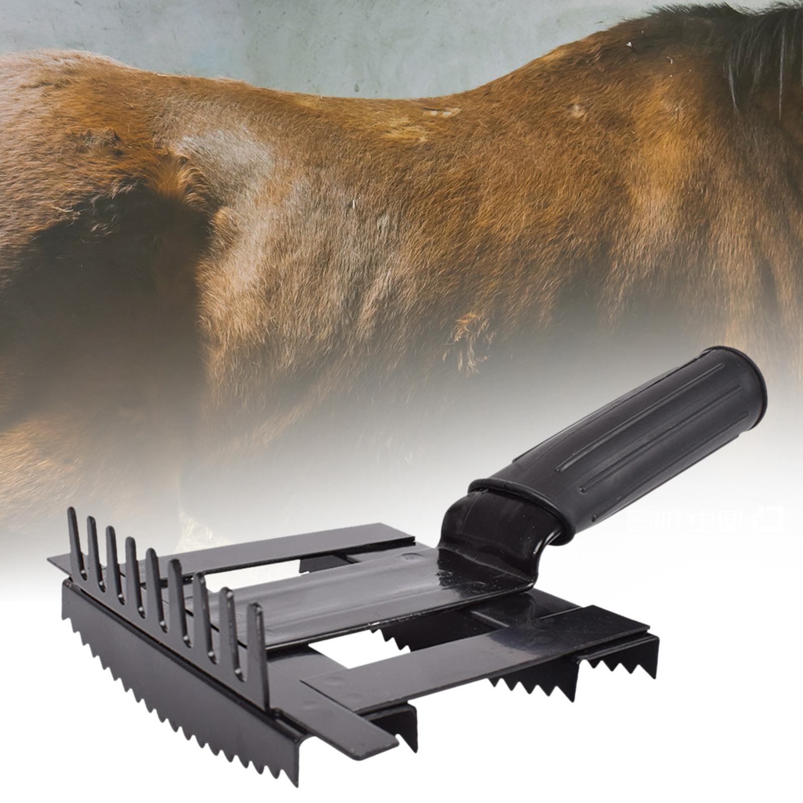 Livestock Shedding Comb Portab - Grooming Kit Horse ulasan dan harga
