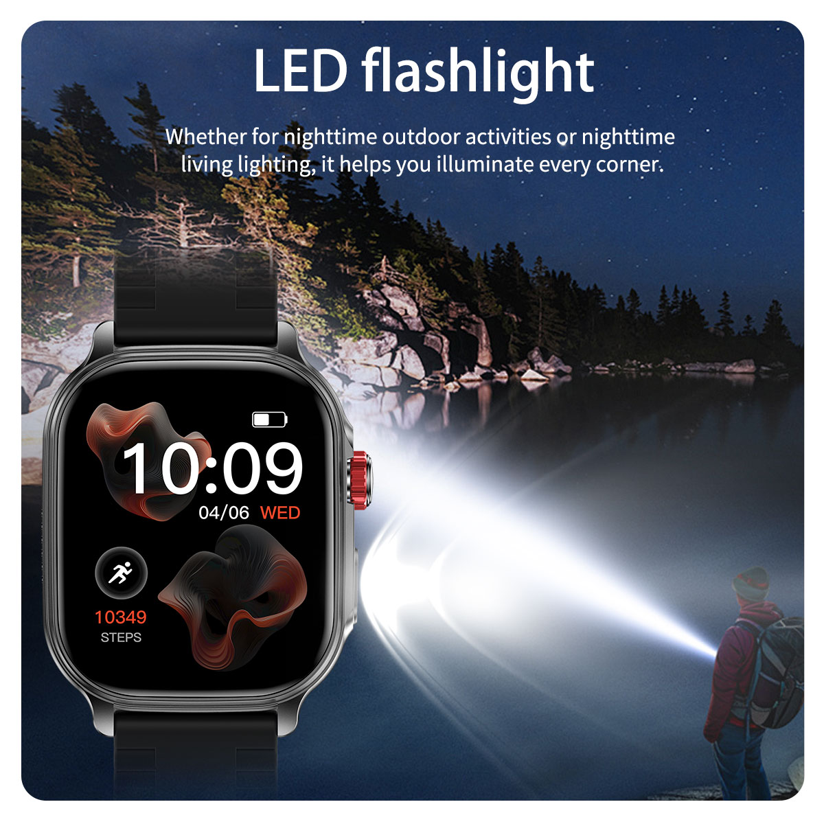 2026 New Smart Watch Bluetooth - Outdoor Sport Smart Watch ulasan dan harga