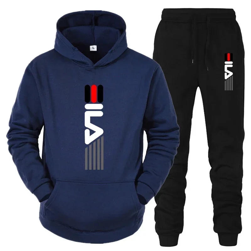 Men's Tracksuit Hooded Sweatsh - Outdoor Sportswear ulasan dan harga