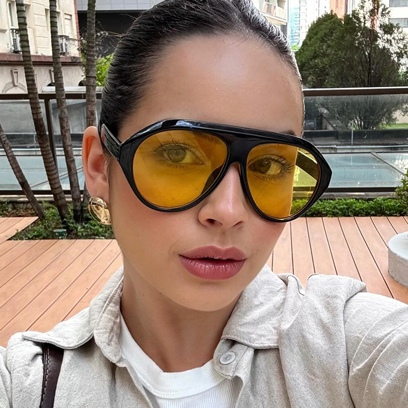 Fashion Oversized Pilot Sungla - Outdoor Sport Glasses ulasan dan harga