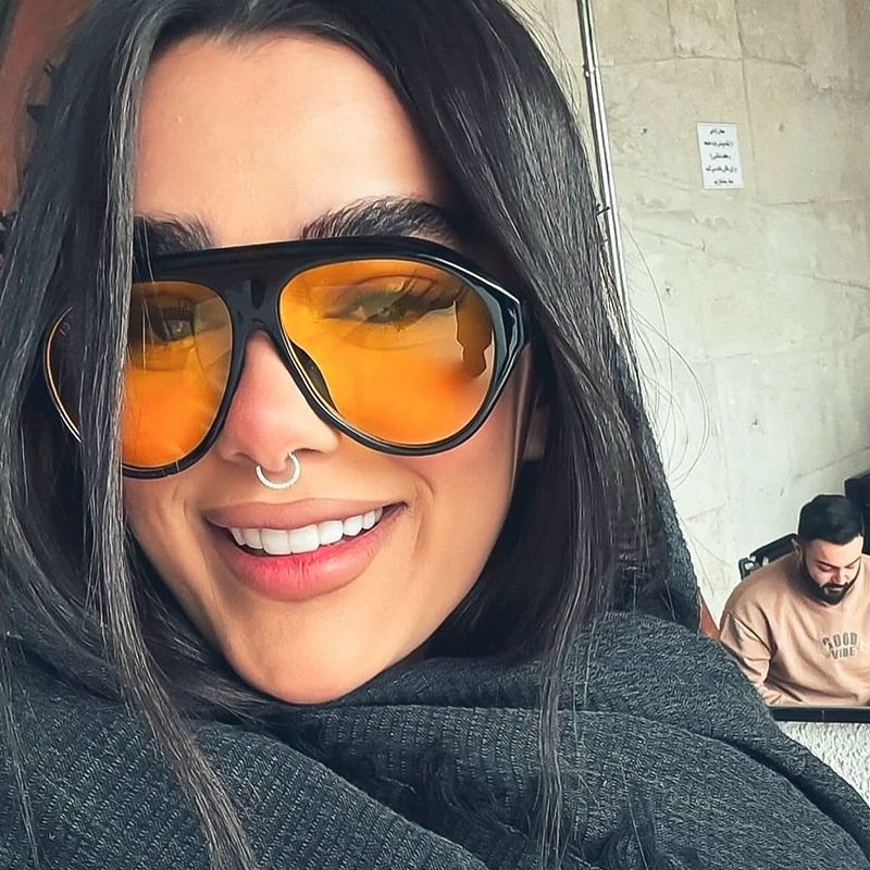 Fashion Oversized Pilot Sungla - Outdoor Sport Glasses ulasan dan harga
