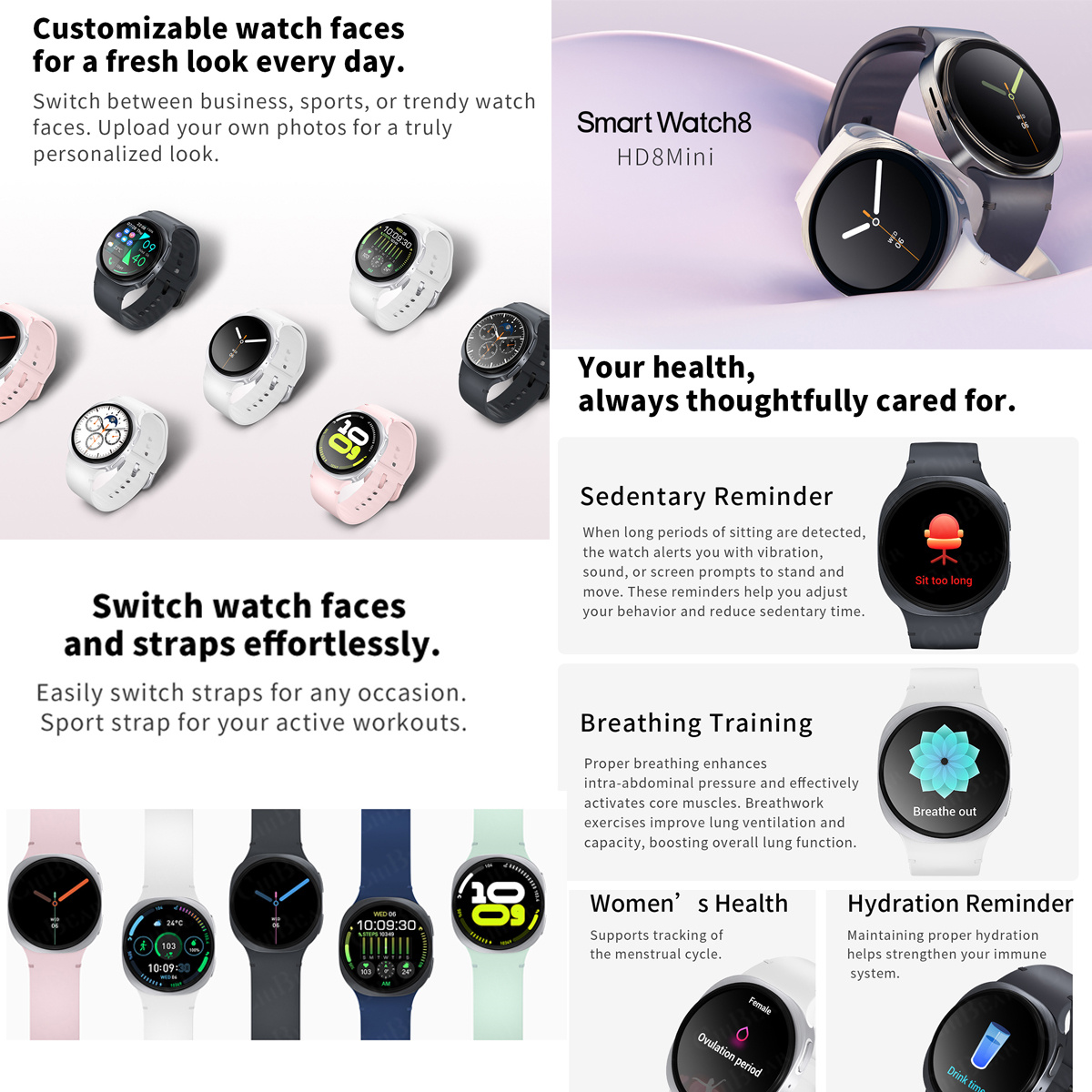 2026 New Watches 8 Mini GPS Tr - Outdoor Sport Smart Watch ulasan dan harga