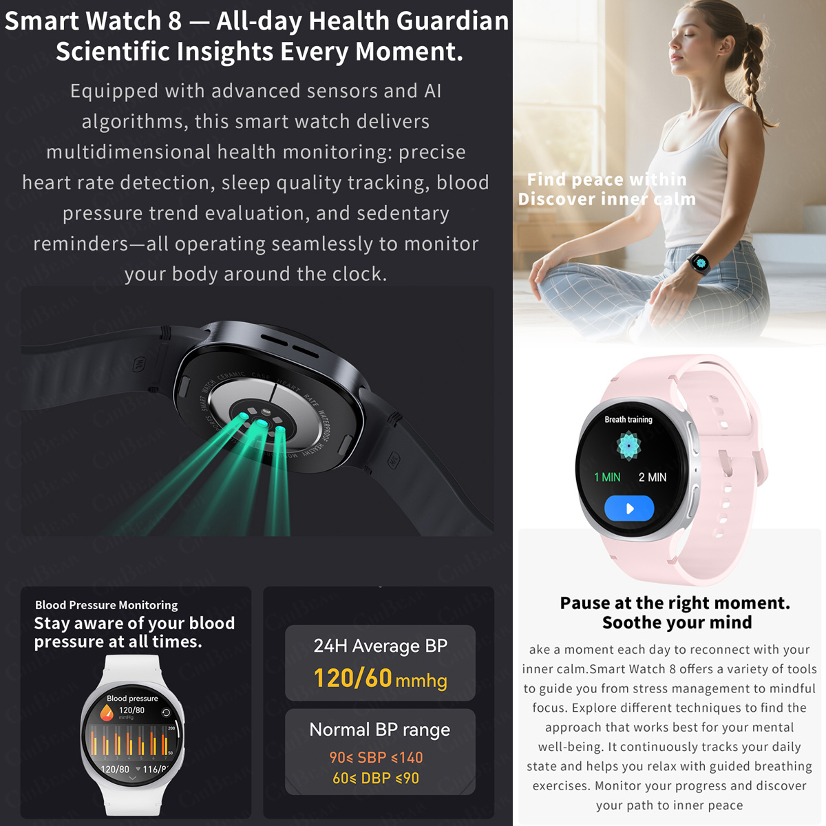 2026 New Watches 8 Mini GPS Tr - Outdoor Sport Smart Watch ulasan dan harga
