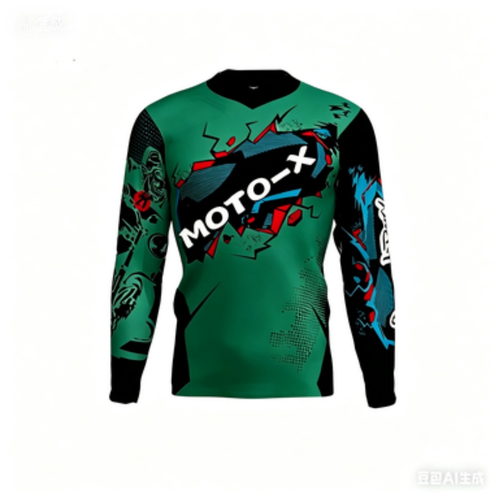 MOTO-X Themed Long-Sleeve Spor - Outdoor Sportswear ulasan dan harga