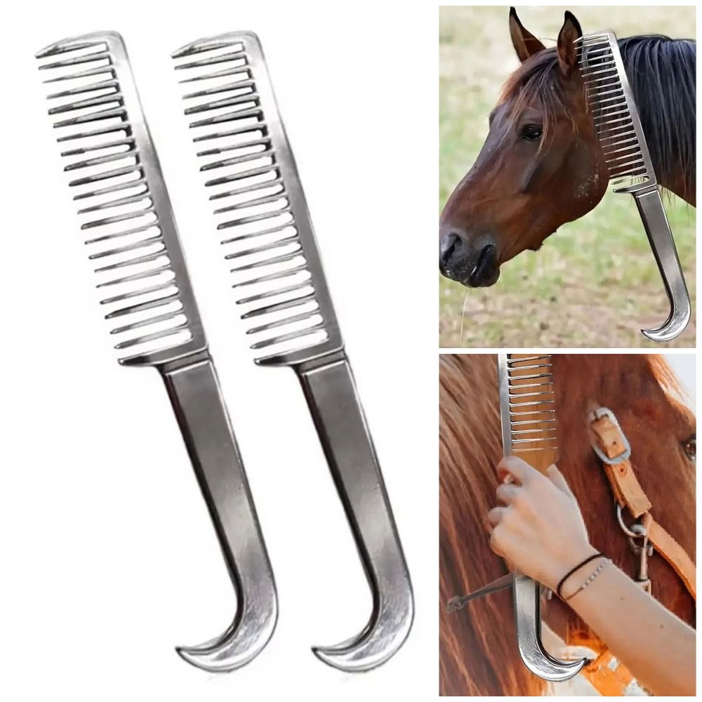1Pcs New Thickened Tooth Horse - Grooming Kit Horse ulasan dan harga