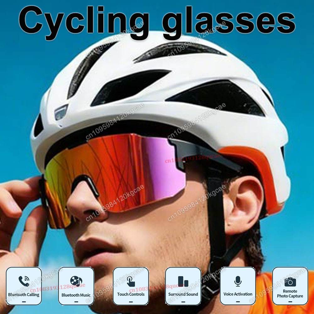 Cycling Smart Glasses HD Bluet - Outdoor Sport Glasses ulasan dan harga