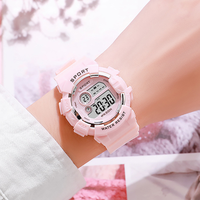 Fashion Kids Watches Luminous  - Outdoor Sport Smart Watch ulasan dan harga