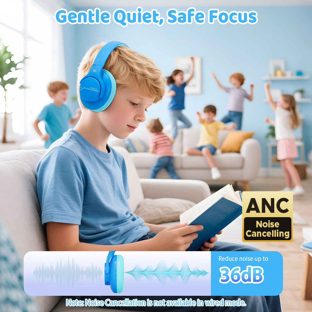 ANC Noise Cancelling Headphone - Outdoor Sport Activities For Kids ulasan dan harga