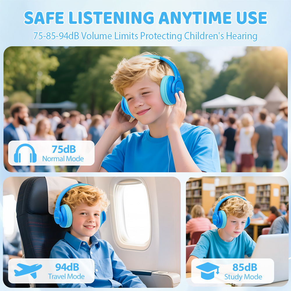 ANC Noise Cancelling Headphone - Outdoor Sport Activities For Kids ulasan dan harga