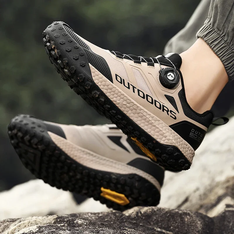 Men's Hiking Shoes Non-slip Wa - Climbing Shoe Beginner ulasan dan harga