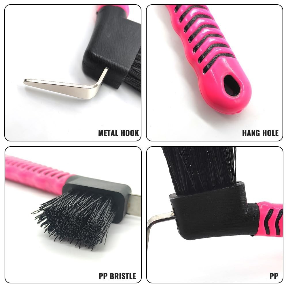 Equestrian Hoof Pick Brush Non - Grooming Kit Horse ulasan dan harga