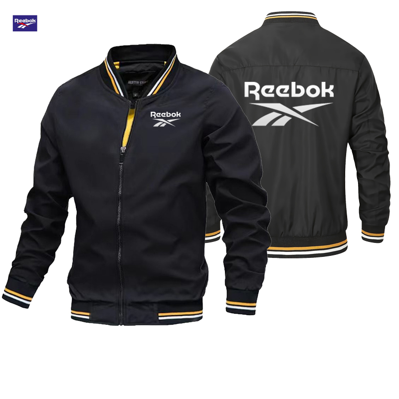 Reebok brand semi-collared jac - Outdoor Sport Brand Jacket ulasan dan harga