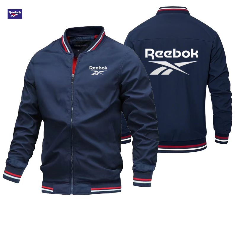 Reebok brand semi-collared jac - Outdoor Sport Brand Jacket ulasan dan harga