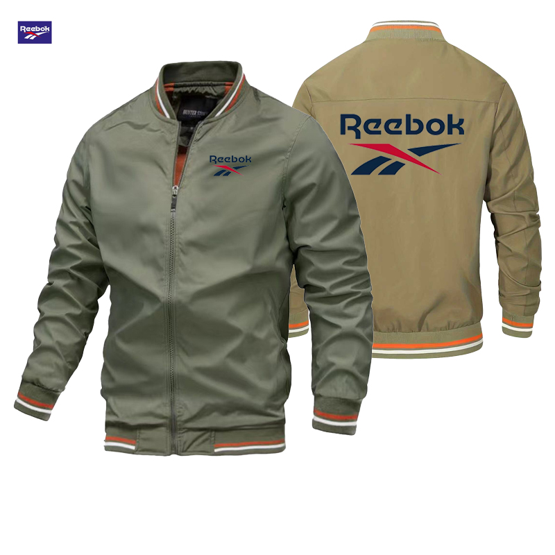 Reebok brand semi-collared jac - Outdoor Sport Brand Jacket ulasan dan harga