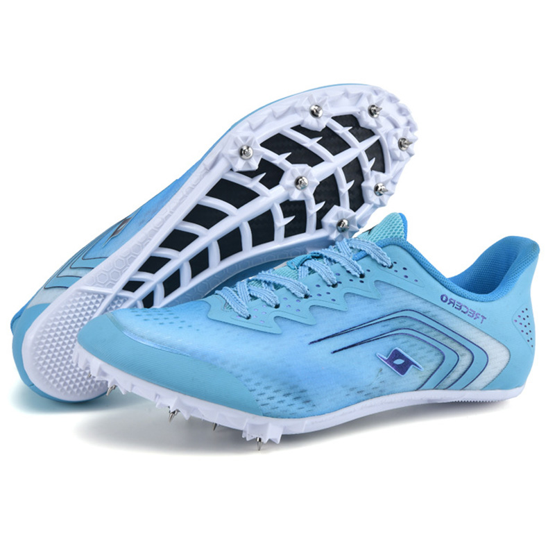New Men Track Field Shoes Spik - Outdoor Sport Flooring ulasan dan harga
