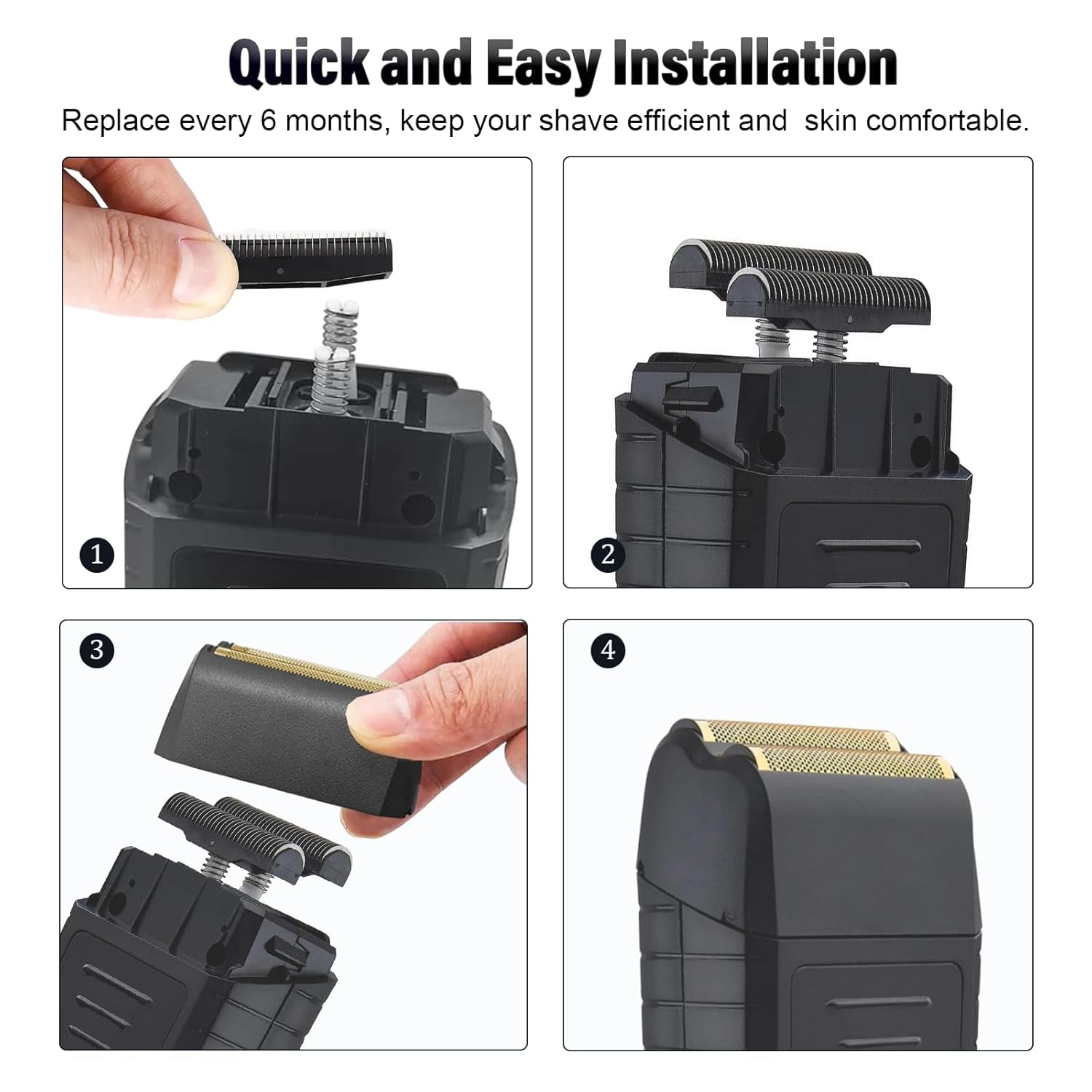 Replacement Foil & Cutter Bar  - Head Racket Boom ulasan dan harga