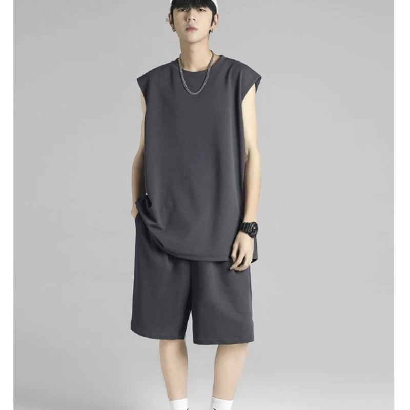 Street Hip Hop Men Ice Silk Qu - Outdoor Sportswear ulasan dan harga