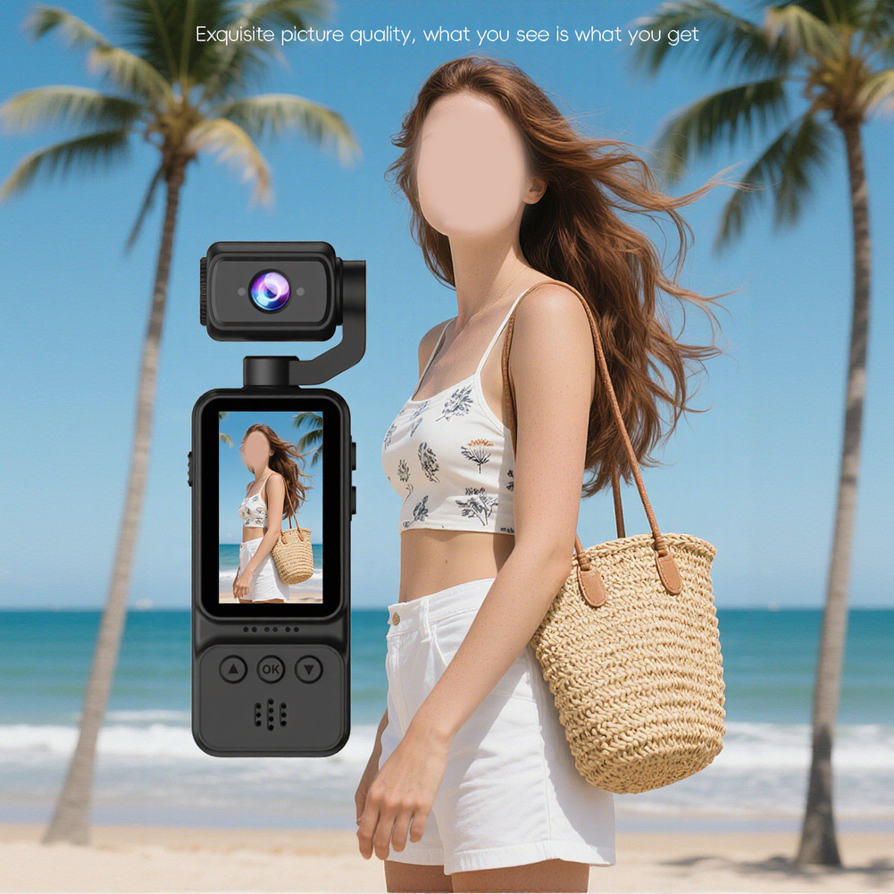 Handheld Vlogging Recorder 4K  - Outdoor Sport Camera ulasan dan harga