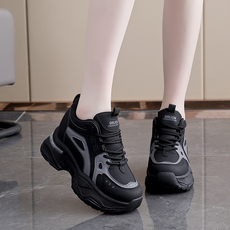 Women's New Inner Height-enhan - Outdoor Sports Shoes ulasan dan harga