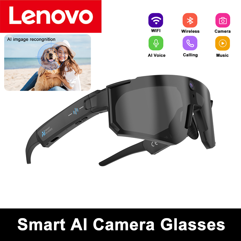 Lenovo Cycling Smart Camera Gl - Outdoor Sport Glasses ulasan dan harga