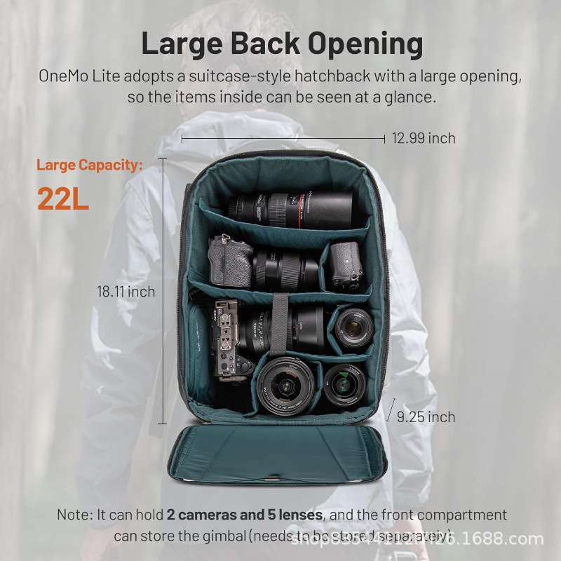 New Camera Bag Large Capacity  - Outdoor Sport Camera ulasan dan harga