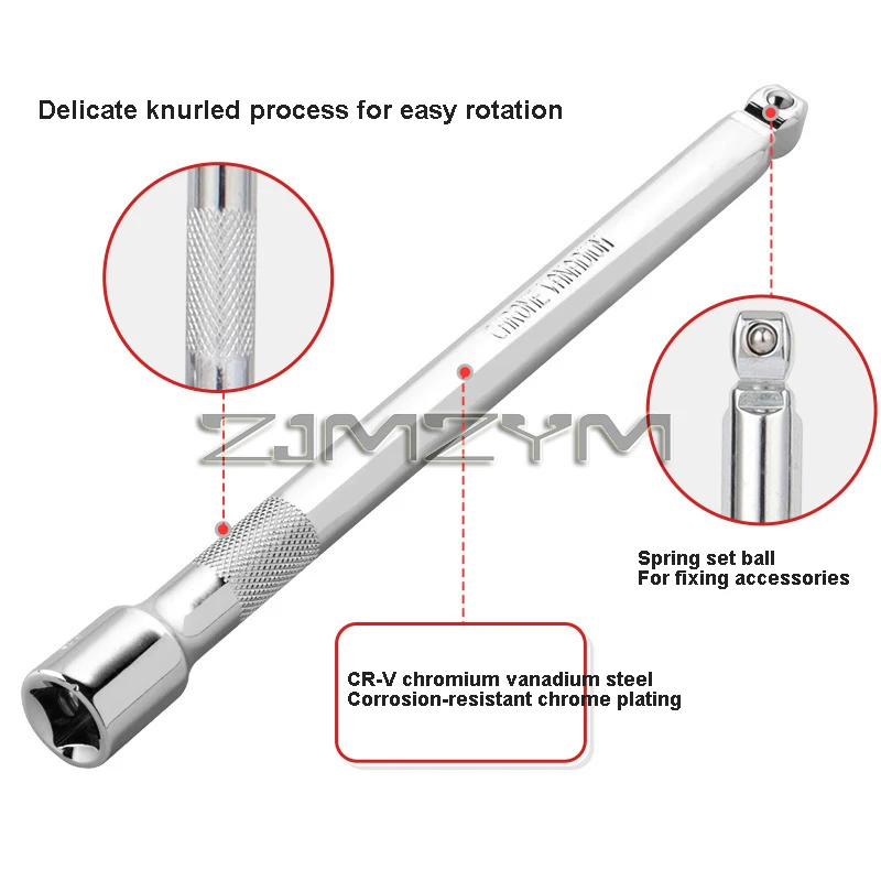 9PCS 1/2 3/8 1/4 Inch Ball Hea - Head Racket Boom ulasan dan harga