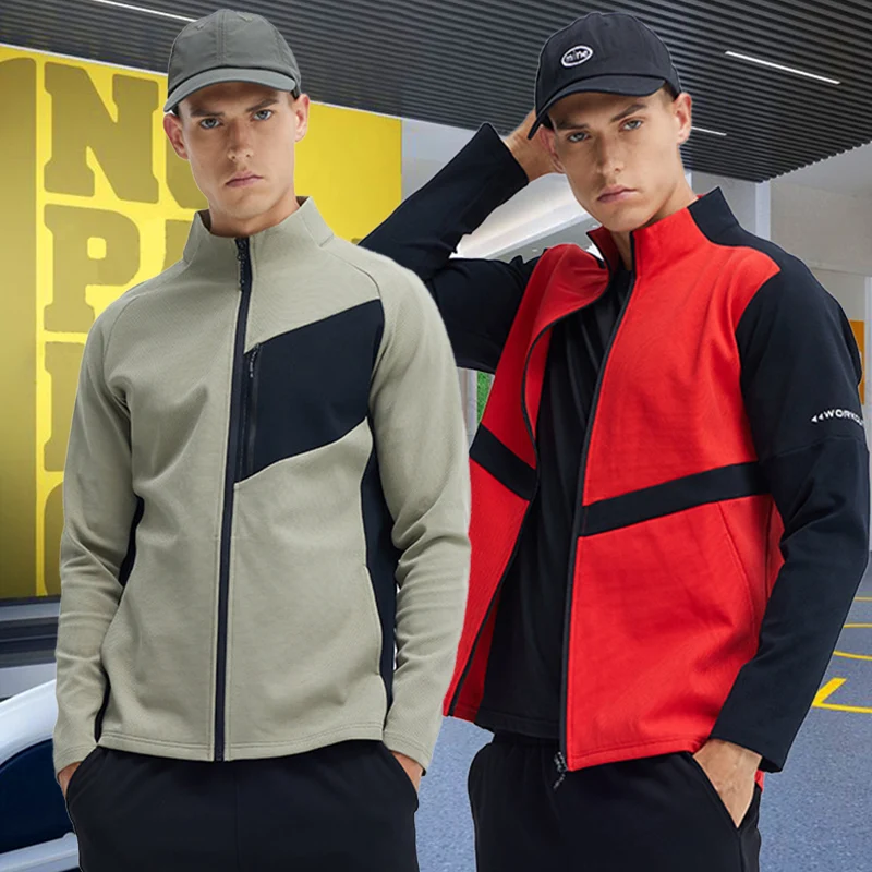 Gym Sport Hoodies for Men Fitn - Outdoor Sport Brand Jacket ulasan dan harga