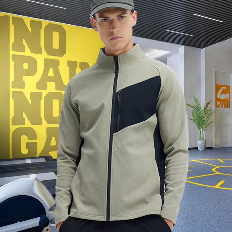 Gym Sport Hoodies for Men Fitn - Outdoor Sport Brand Jacket ulasan dan harga