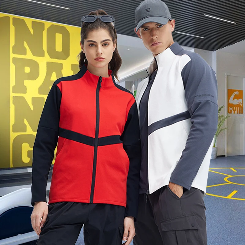 Gym Sport Hoodies for Men Fitn - Outdoor Sport Brand Jacket ulasan dan harga