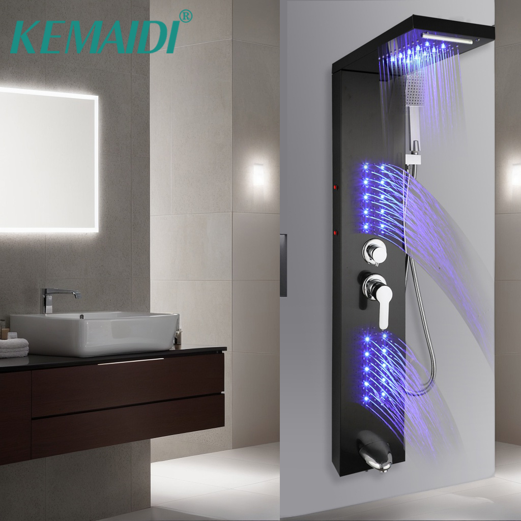 KEMAIDI Stainless Steel Shower - Head Racket Boom ulasan dan harga