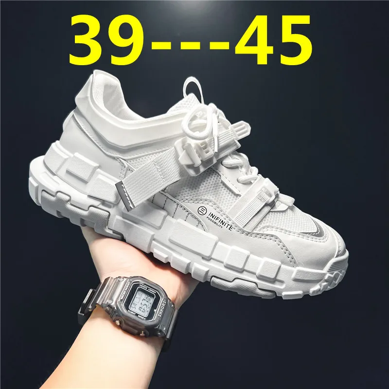 Men Sneakers Plus Size Sports  - Outdoor Sport Flooring ulasan dan harga