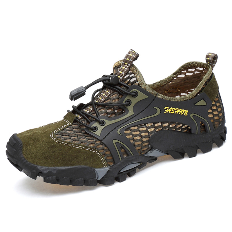 Summer Breathable Men Hiking S - Climbing Shoe Beginner ulasan dan harga