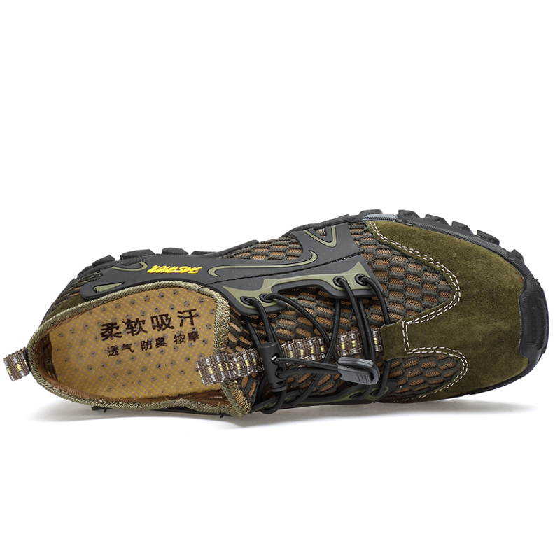 Summer Breathable Men Hiking S - Climbing Shoe Beginner ulasan dan harga