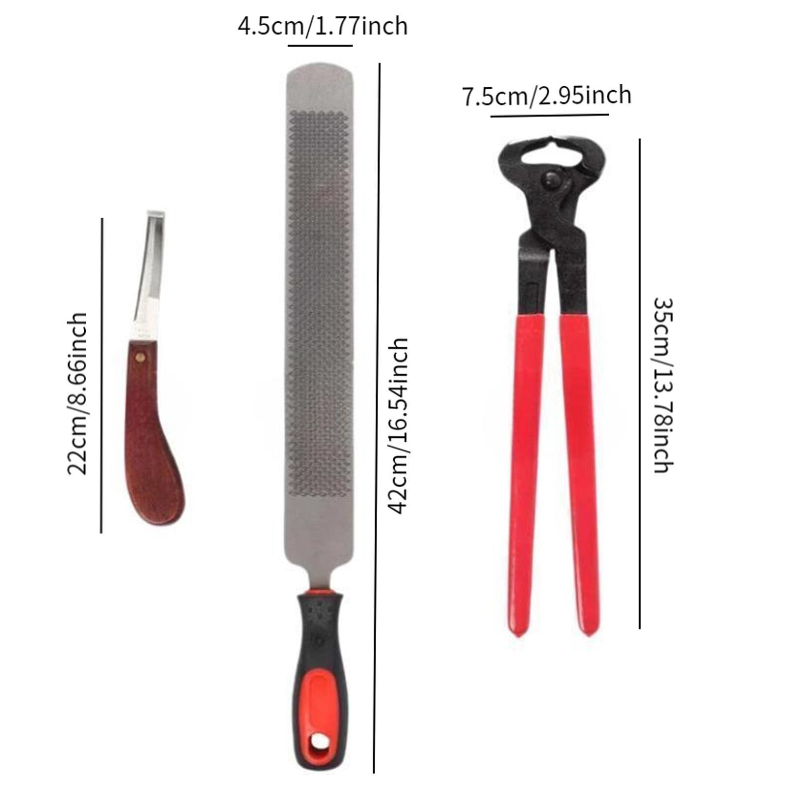 Horse Hoof Trimming Iron Rasp  - Grooming Kit Horse ulasan dan harga