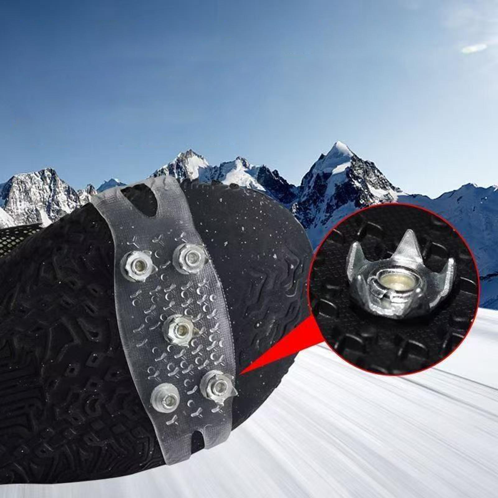 Snow Cleats Clear Anti-Slip Fo - Climbing Shoe Beginner ulasan dan harga