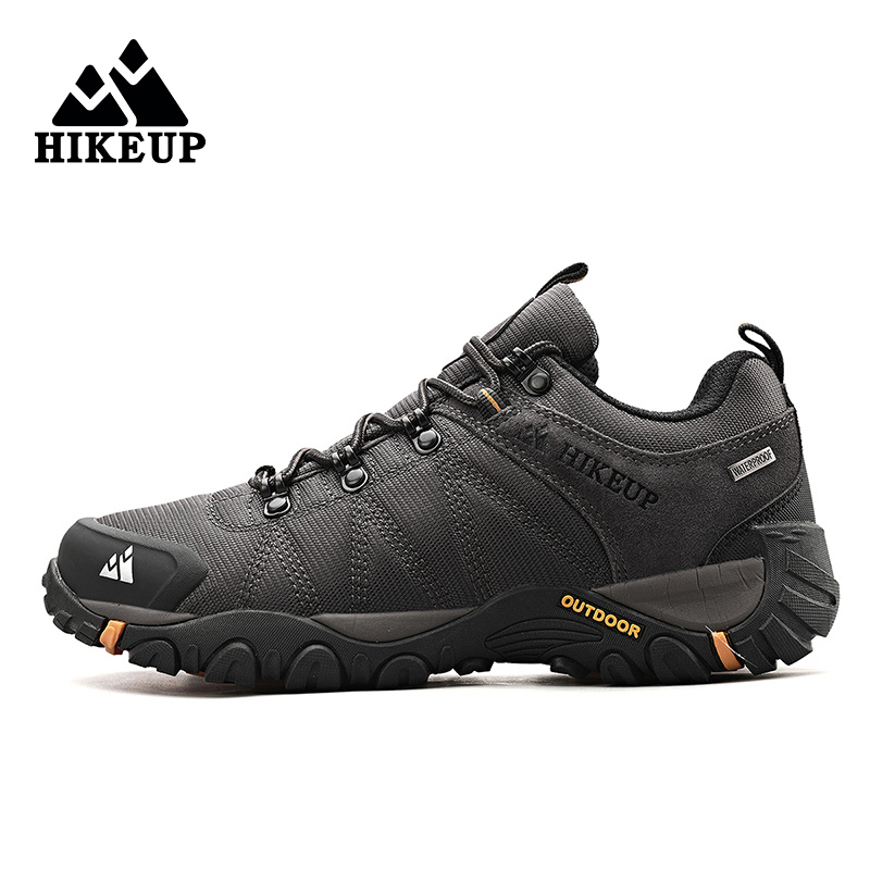 HIKEUP Non-slip Men Hiking Sho - Climbing Shoe Beginner ulasan dan harga