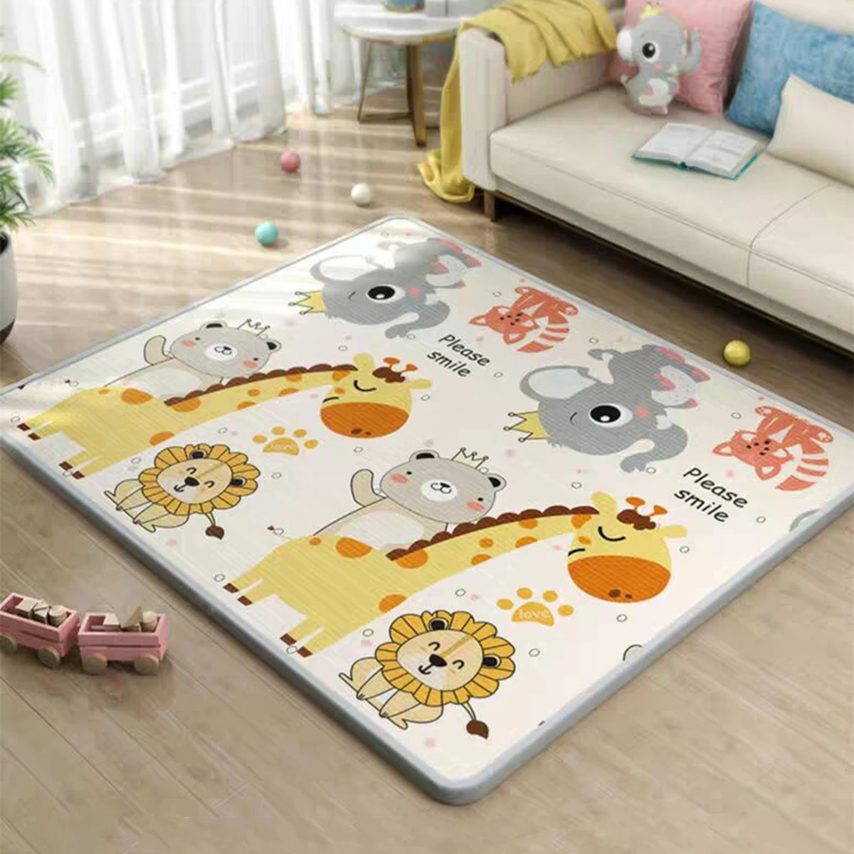 5 sizes to choose Cartoon Baby - Outdoor Sport Flooring ulasan dan harga