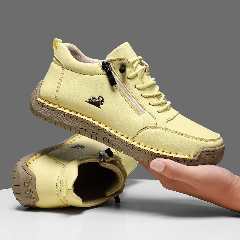 Women's Sneakers Handmade Leat - Outdoor Sports Shoes ulasan dan harga